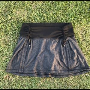 Grey Lululemon Athletica skort